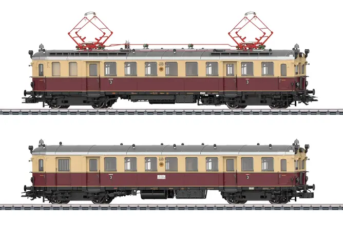 39852 - Motorwagen eLT 1126 met stuurstandrijtuig eLS 2126